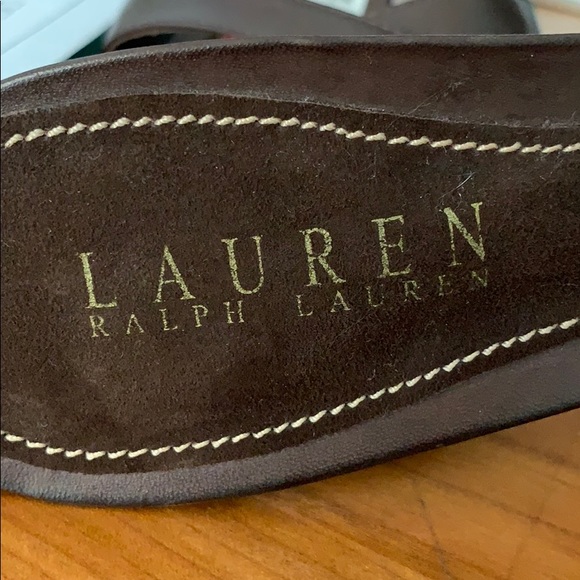 New Ralph Lauren kitten heel slides Sandals size 7 - Picture 8 of 8